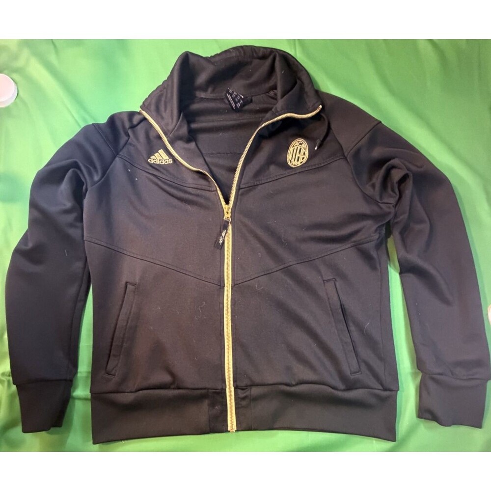 🖤 Adidas Women’s XL Black Lightweight Full Zip Forza Milano Jacket 🖤